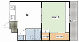 🉐敷金礼金0円！🉐コーポ田寺ファイヴ