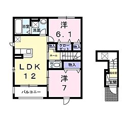 カルム　シャーンス 2階