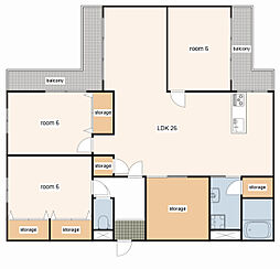 スクエアメゾン姫路城前 2階