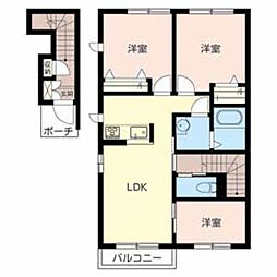 アリスティオ 2階