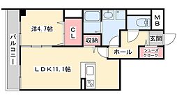 パラストＫＳ 5階