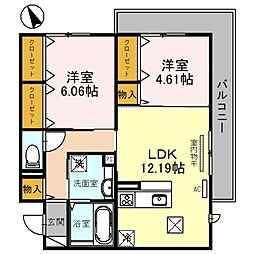 ヴィラ ルーチェ 2階