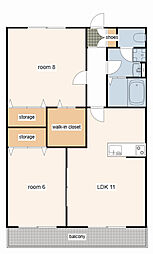 ヴィラージュ 2階