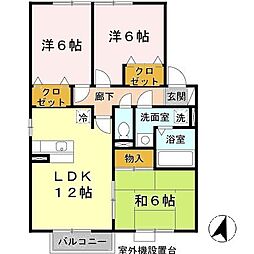 グランエストIII 2階/202