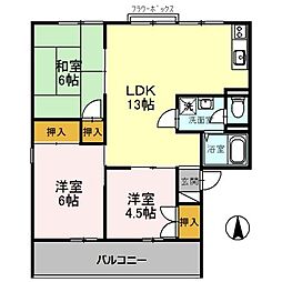 セジュール北八代　A棟 2階/A202