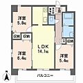 マノワール6階9.3万円