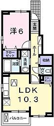 カルムメゾンII 1階/103