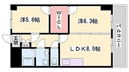 インタービレッジ野里 2階/206