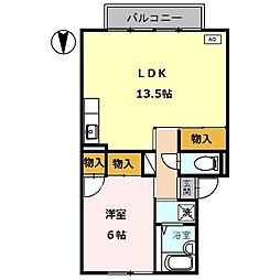メゾン堀川 B棟 2階/B201