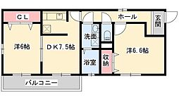 エクラタンC 2階