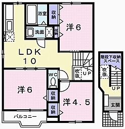 クレストール上野田 B 2階