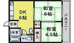 市森ハイツC棟 2階/-
