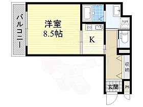 カインド中百舌鳥 601 ｜ 大阪府堺市北区中百舌鳥町５丁（賃貸マンション1K・6階・30.00㎡） その2