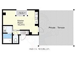 ヴィラペントハウス堺東 8階/-