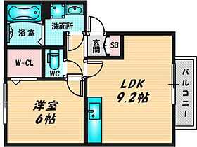 第6ウエスタンハイツ  ｜ 大阪府東大阪市寿町2丁目5-15（賃貸アパート1LDK・1階・38.00㎡） その2