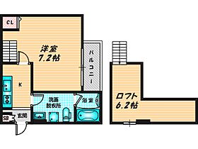 スリーズ長瀬  ｜ 大阪府東大阪市衣摺3丁目22-3（賃貸アパート1K・2階・23.00㎡） その2