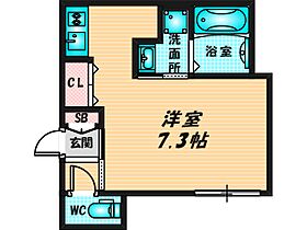 La Regencia花園  ｜ 大阪府東大阪市稲葉3丁目9-20（賃貸アパート1R・1階・24.88㎡） その2