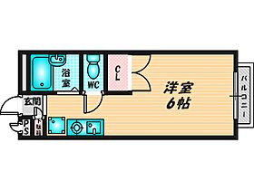 エステートピアナカタ  ｜ 大阪府東大阪市長瀬町2丁目4-11 B棟（賃貸アパート1R・1階・19.00㎡） その2