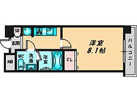 W.O.B.HANATEN  ｜ 大阪府大阪市鶴見区放出東3丁目6-20（賃貸マンション1K・3階・25.00㎡） その2