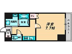 Siete布施駅前  ｜ 大阪府東大阪市足代新町9-17（賃貸マンション1K・5階・25.20㎡） その2