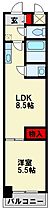 福岡県北九州市小倉北区真鶴２丁目（賃貸マンション1LDK・7階・31.56㎡） その2