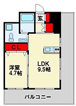 ベーシックビルディング 八幡 405 ｜ 福岡県北九州市八幡東区中央２丁目16-13（賃貸マンション1LDK・4階・35.00㎡） その2