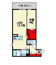 D-room浜町II　B棟 103 ｜ 福岡県北九州市若松区浜町２丁目17-8（賃貸アパート1LDK・1階・41.01㎡） その2