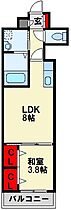 サンクレシア戸畑駅前 403 ｜ 福岡県北九州市戸畑区中本町12-39（賃貸マンション1LDK・4階・30.90㎡） その2