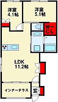 福岡県北九州市八幡東区東山２丁目（賃貸アパート2LDK・1階・48.61㎡） その2