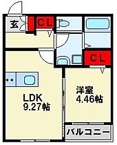 BRAVE BASE 小芝 102 ｜ 福岡県北九州市戸畑区小芝３丁目9-9（賃貸アパート1LDK・1階・35.00㎡） その2