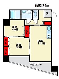 クラシオン木町アネックス 5階