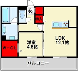 JR鹿児島本線 九州工大前駅 徒歩11分 1階/-