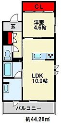 シャーメゾン竪町 1階