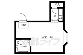 京都府京都市北区大宮中ノ社町（賃貸マンション1K・2階・15.80㎡） その2