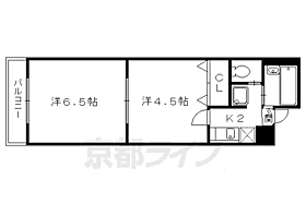 京都府京都市上京区主計町（賃貸マンション2K・2階・28.00㎡） その2