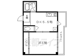 京都府京都市右京区太秦開日町（賃貸マンション1DK・3階・26.10㎡） その2