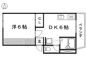 京都府京都市北区大宮玄琢北町（賃貸アパート1DK・1階・28.00㎡） その2