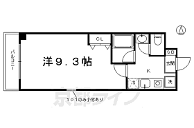 グラシアス 101 ｜ 京都府京都市南区東九条中御霊町（賃貸マンション1K・1階・25.50㎡） その2