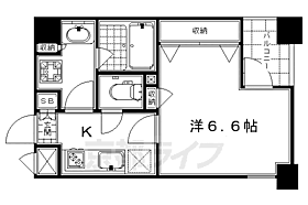 京都府京都市下京区南不動堂町（賃貸マンション1K・9階・26.67㎡） その2