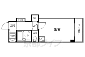 京都府京都市右京区太秦井戸ケ尻町（賃貸マンション1R・2階・20.79㎡） その2