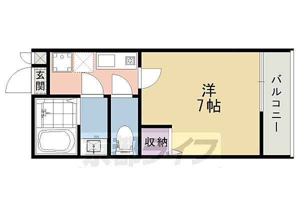 （仮称）本町9丁目マンション 104｜京都府京都市東山区本町9丁目(賃貸アパート1K・1階・22.10㎡)の写真 その2