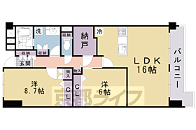 ポルト・ド・岡崎 209 ｜ 京都府京都市左京区岡崎円勝寺町（賃貸マンション3LDK・2階・78.28㎡） その2