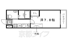 京都府京都市北区衣笠北高橋町（賃貸マンション1K・1階・22.55㎡） その2