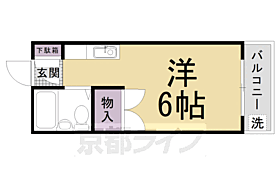 京都府京都市上京区長門町（賃貸マンション1K・3階・15.52㎡） その2