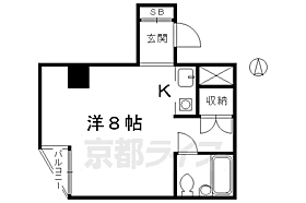 サピエンスコート烏丸七条 202 ｜ 京都府京都市下京区高槻町（賃貸マンション1R・2階・21.20㎡） その2