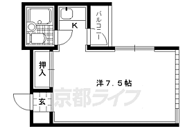 衣棚66番館 203 ｜ 京都府京都市上京区御霊町（賃貸マンション1R・2階・19.34㎡） その2