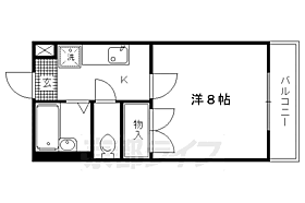 京都府京都市北区衣笠開キ町（賃貸アパート1K・2階・23.70㎡） その2