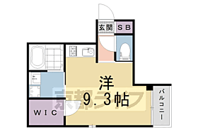 京都府京都市北区上賀茂畔勝町（賃貸マンション1R・4階・26.80㎡） その2