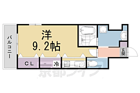 ＦＩＧＡＲＯ 202 ｜ 京都府京都市山科区小野西浦（賃貸マンション1K・2階・30.62㎡） その2