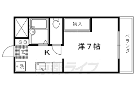 京都府京都市上京区四番町（賃貸マンション1K・3階・20.00㎡） その2